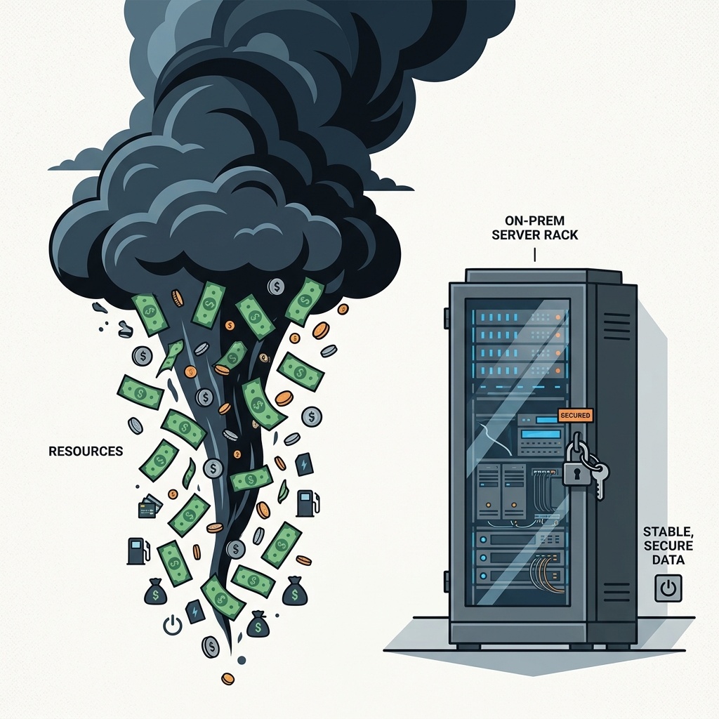 Cloud AI Costs illustration