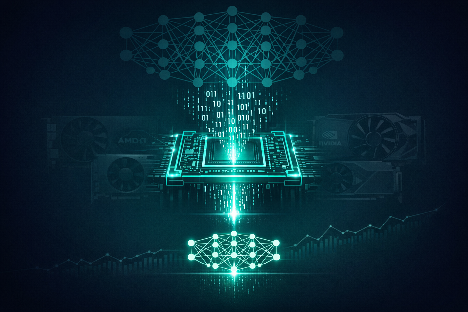 On-Premise AI Hardware Quantization Future Illustration